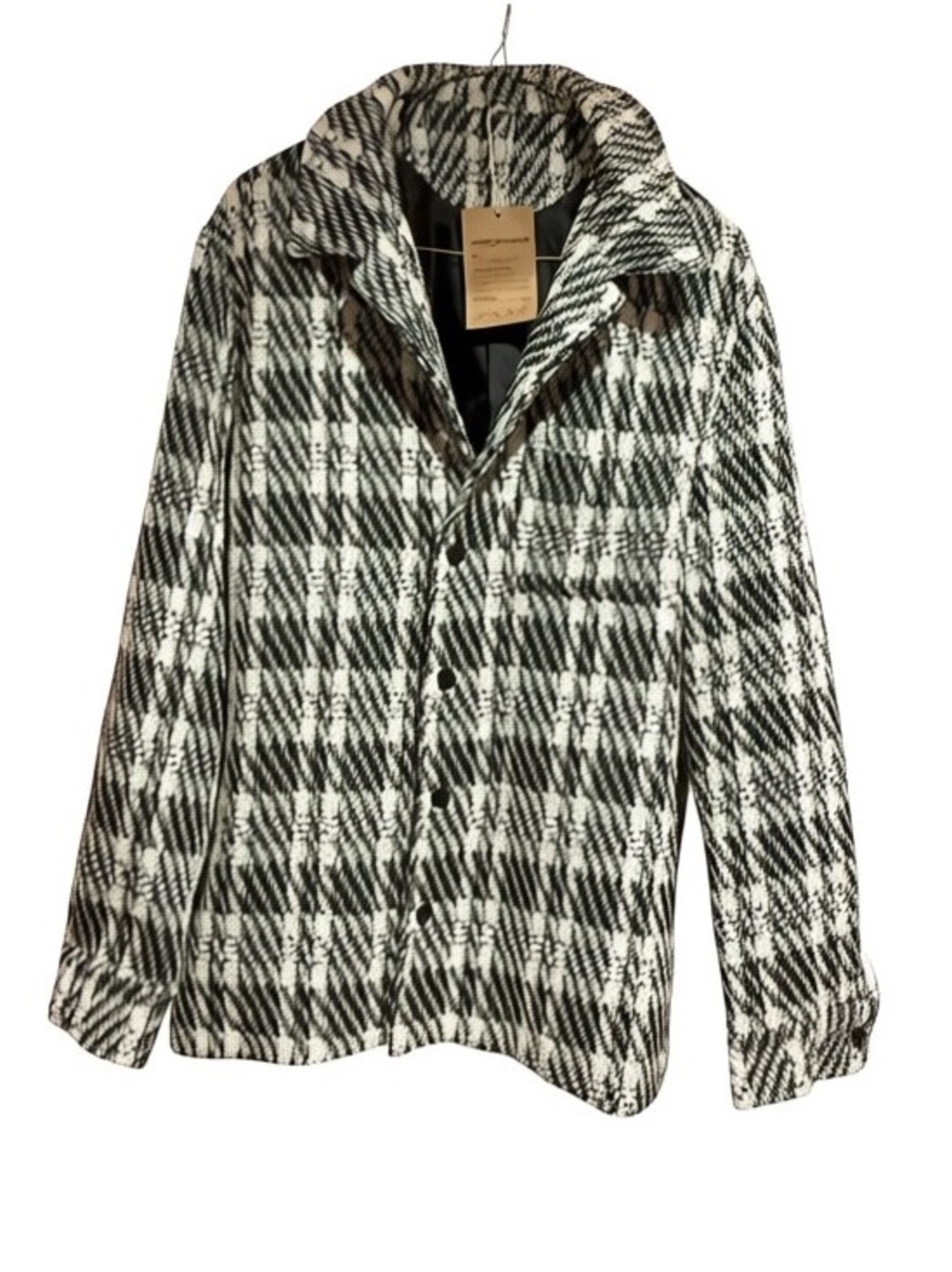 Manly tweed soft lightweight coat NWT